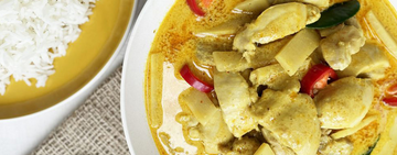 Chicken Thai Yellow Curry with Bamboo