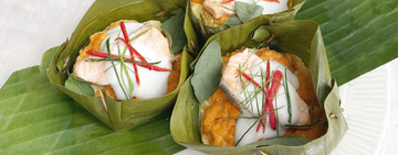 Hor Mok Pla - Thai Steamed Fish Curry