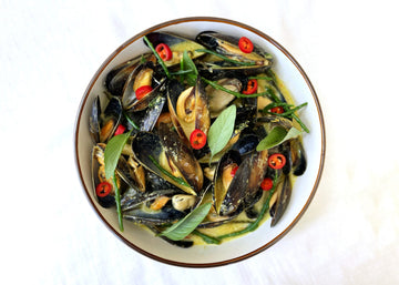 Thai Green Curry with Mussels