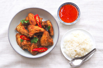 Coriander and Garlic Chicken Wings