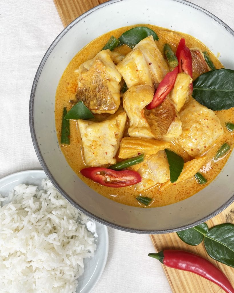 Fish Thai Red Curry - Mae Jum Store