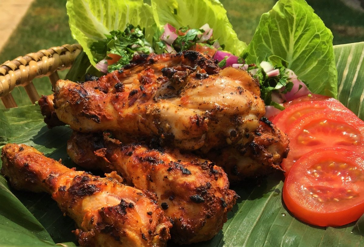 Red Curried BBQ Chicken - Mae Jum Store