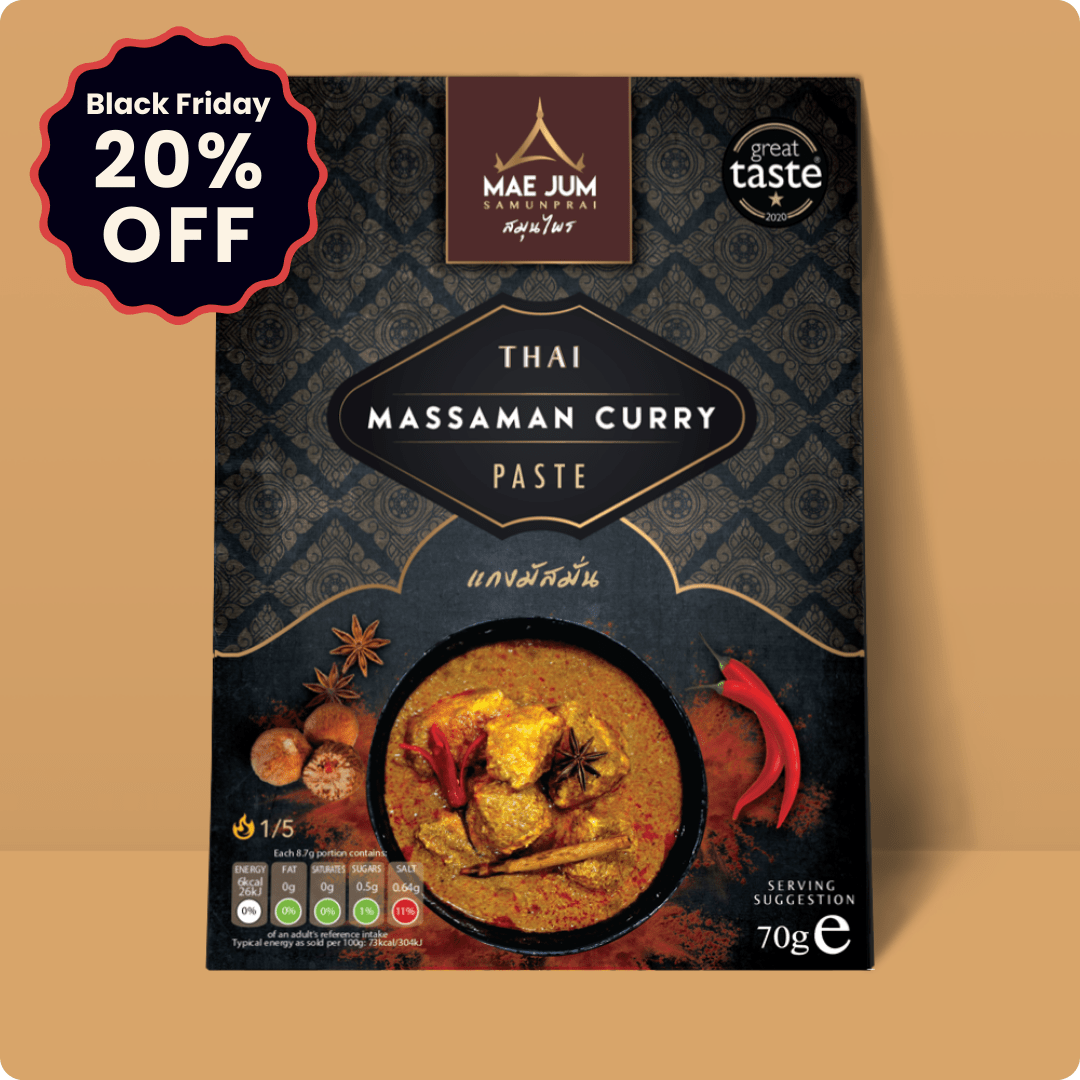 Thai Massaman Curry Paste - Mae Jum Store - MJ-MPA-S1-70-V0